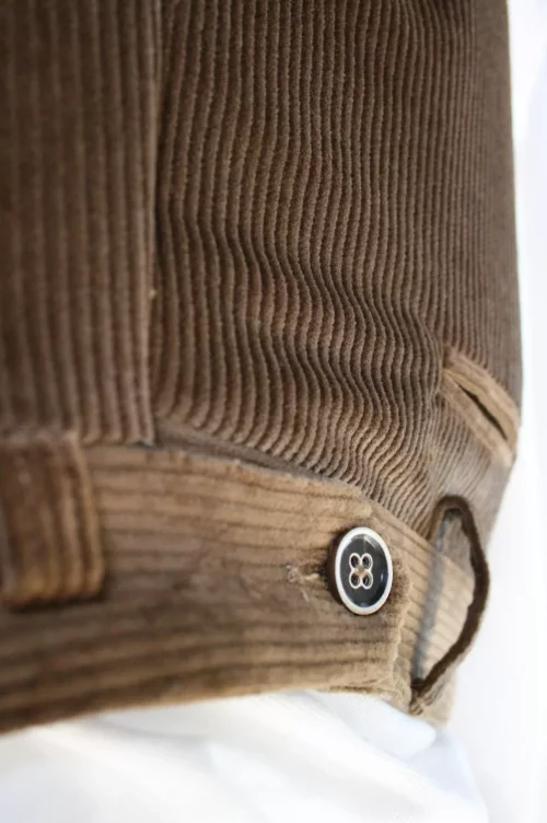 Pantalon Velours Velours Hamilton-2 Beige Moyen – Image 2
