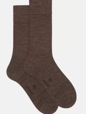 Accessoire Chaussettes Sensation Laine Coton Beige Moyen