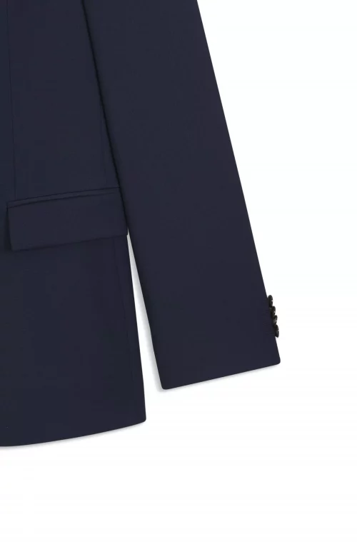 Costume 2 Pieces Serge 2 Tons Bleu Fonce – Image 2