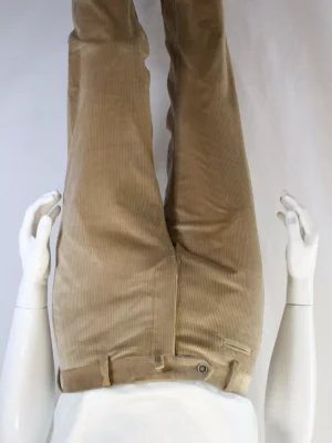 Pantalon Velours Velours Hamilton-2 Beige Clair
