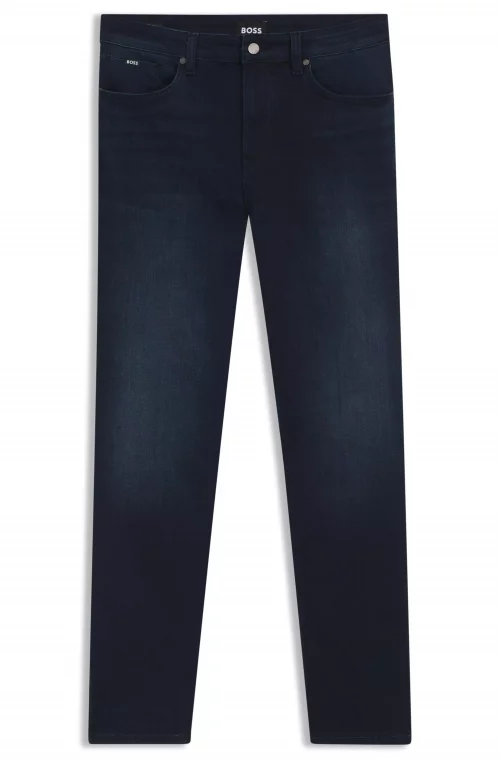 Jean Denim Stretch Blue Black Bleu Fonce