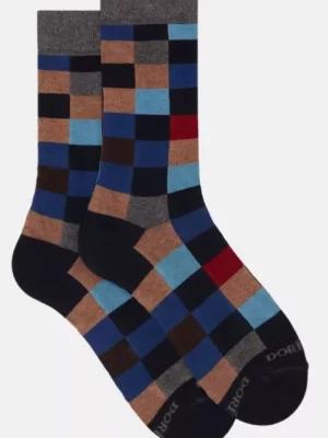 Accessoire Chaussettes 3 Pour 2 Bleu Fonce
