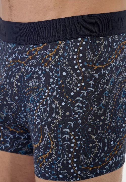 Accessoire Shorty Imprime Vegetal Bleu Fonce – Image 4