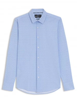 Chemise Manches Longues Ville Performance Cercle Bleu Moyen