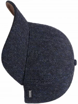 Accessoire Casquette Us Chevron Laine Bleu Moyen