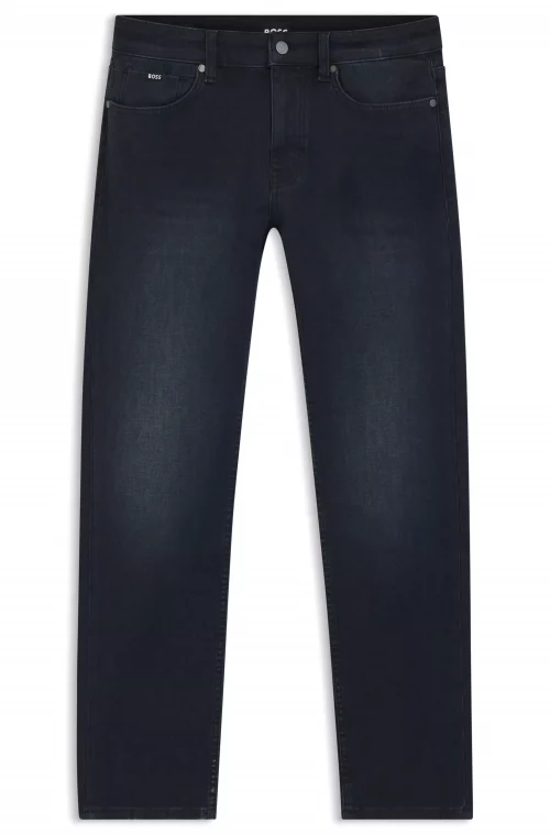 Jean Denim Performance Delave Bleu Fonce