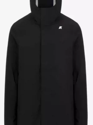 Grosse Piece Parka Neoprene Noir Fonce