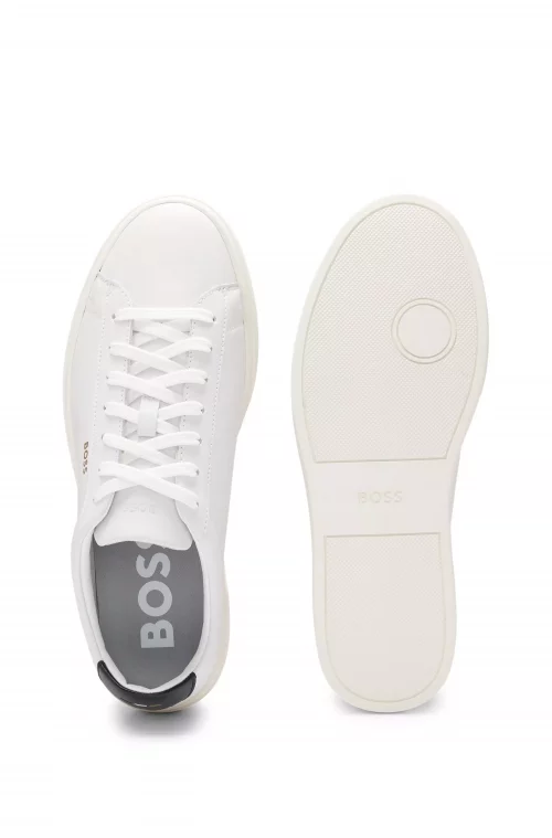 Accessoire Chaussures Sneaker Cuir Blanc – Image 2