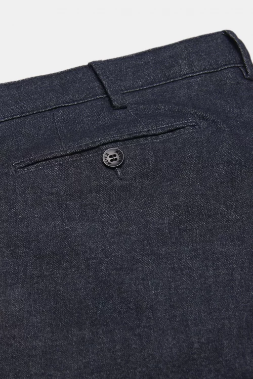Pantalon Sport Jersey Bleu Fonce – Image 4