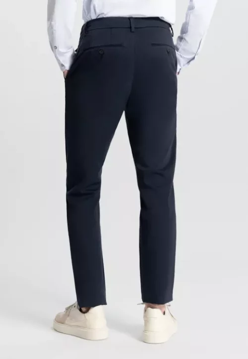 Pantalon Sport Lancaster Coton Elastique Cordon Bleu Fonce – Image 3