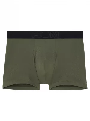 Accessoire Shorty Micro Uni Ceinture Contraste Kaki Fonce