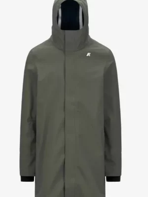 Grosse Piece Parka Neoprene Kaki Fonce