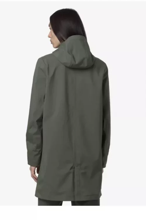 Grosse Piece Parka Neoprene Kaki Fonce – Image 2