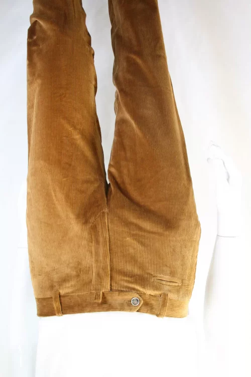 Pantalon Velours Velours Hamilton-2 Jaune Moyen