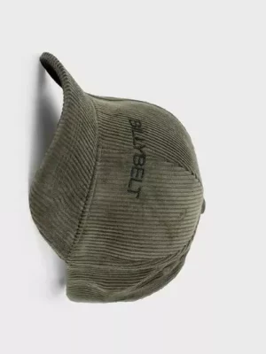 Accessoire Casquette Us Velours Kaki Fonce