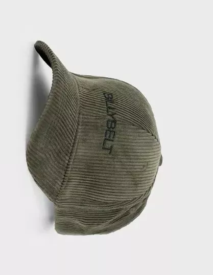 Accessoire Casquette Us Velours Kaki Fonce