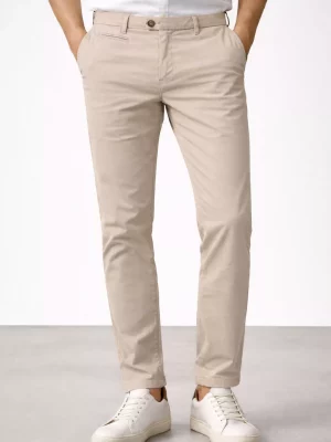 Pantalon Sport Chino Hamilton-2 Beige Clair