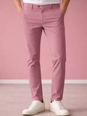 Pantalon Sport Chino Hamilton-2 Rose Clair