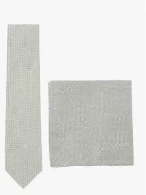 Accessoire Cravate Coffret Duo Cravate Faux Uni Vert Clair