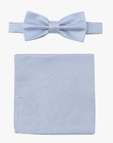 Accessoire NŒud Coffret Duo Noeud Faux Uni Bleu Clair