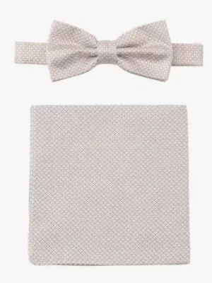 Accessoire NŒud Coffret Duo Noeud Faux Uni Beige Clair