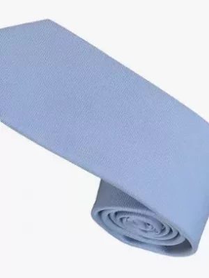 Accessoire Cravate Nos Soie Ottoman Bleu Clair