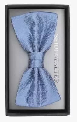 Accessoire NŒud Nos Soie Ottoman Bleu Clair