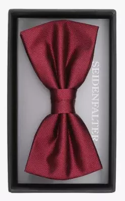 Accessoire NŒud Nos Soie Ottoman Rouge Moyen