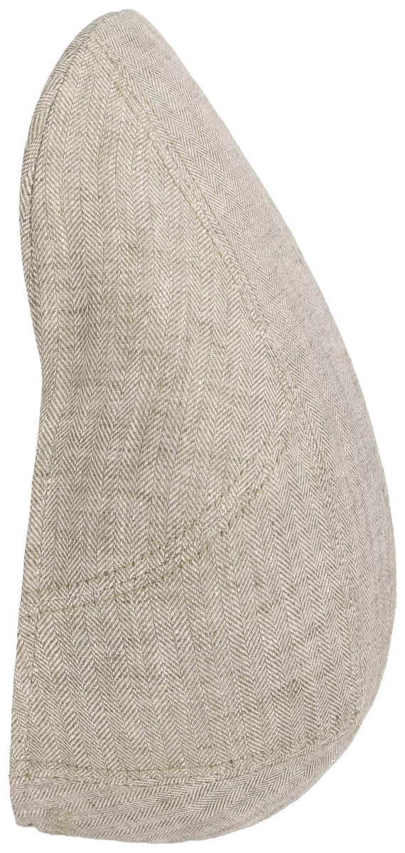 Accessoire Casquette Chevron Lin Beige Clair