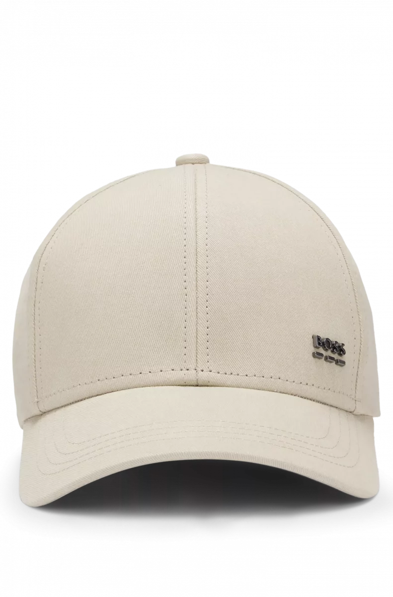 Accessoire Casquette Us Logo Rubber Beige Clair