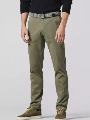 Pantalon Sport Gabardin Stretch Grand Teint Vert Moyen