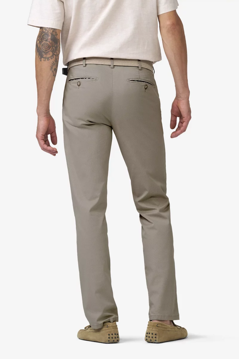 Pantalon Sport Imprime Points Beige Moyen – Image 2