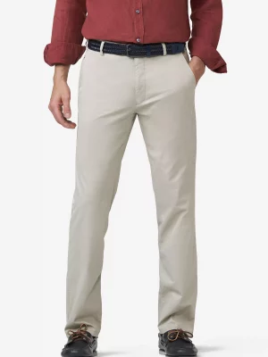 Pantalon Sport Imprime Points Beige Clair