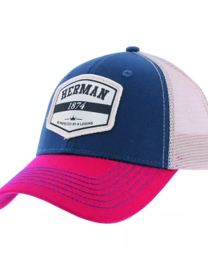 Accessoire Casquette Trucker Badge Rouge Moyen