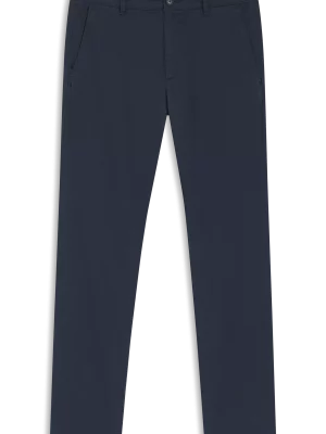 Pantalon Sport Imprime Pointille Bleu Fonce