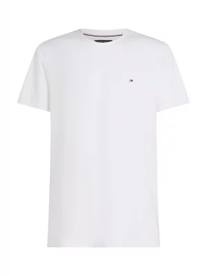 T-shirt Manches Courtes Nos Uni Col Rond Blanc