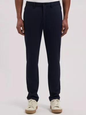 Pantalon Sport Lancaster Nid Abeille Bleu Fonce
