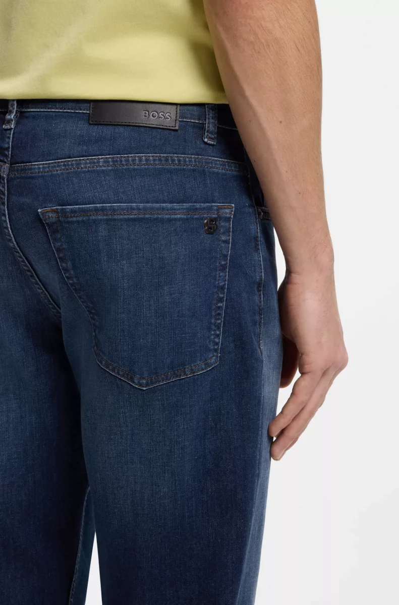 Jean Denim Soft Motion Light Brut Bleu Fonce – Image 4