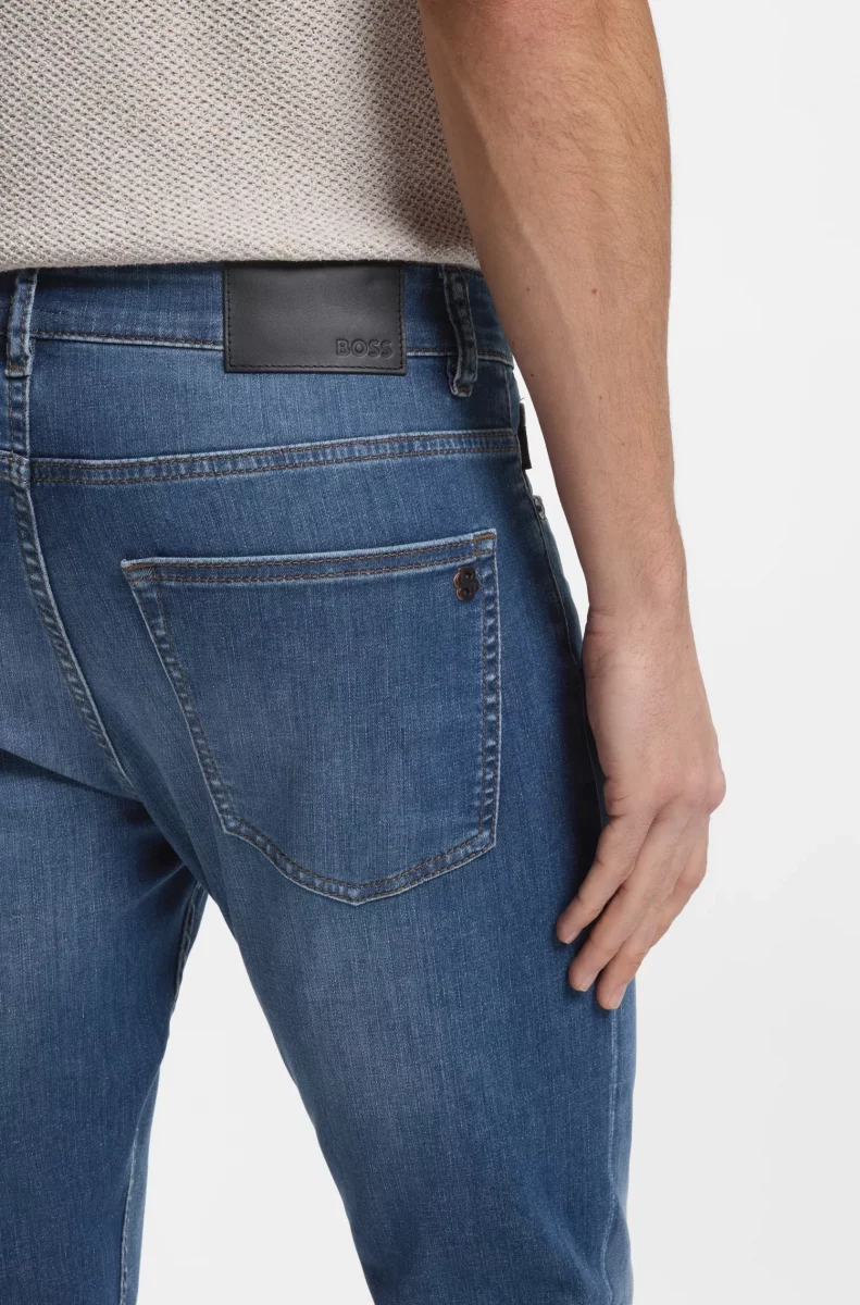 Jean Denim Soft Motion Light Brut Bleu Moyen – Image 2