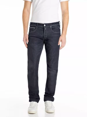 Jean Denim Grover Leger Brut Bleu Fonce