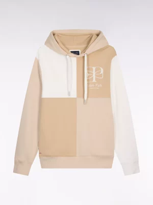 Pull Sweat  Molleton Capuche Heritage Beige Moyen