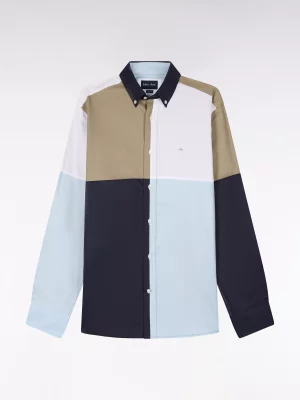 Chemise Manches Longues Sport Barbarian Kaki Moyen