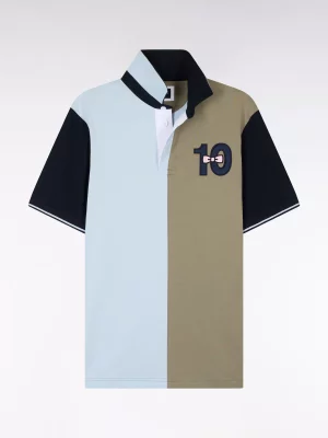 Polo Manches Courtes Japonais Kaki Kaki Moyen