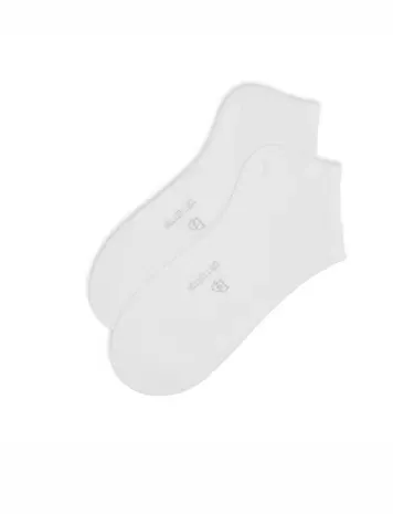 Accessoire Chaussettes Tige Courte Soft Blanc