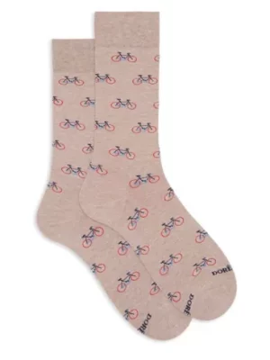 Accessoire Chaussettes 3 Pour 2 Beige Clair