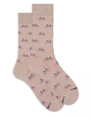 Accessoire Chaussettes 3 Pour 2 Beige Clair