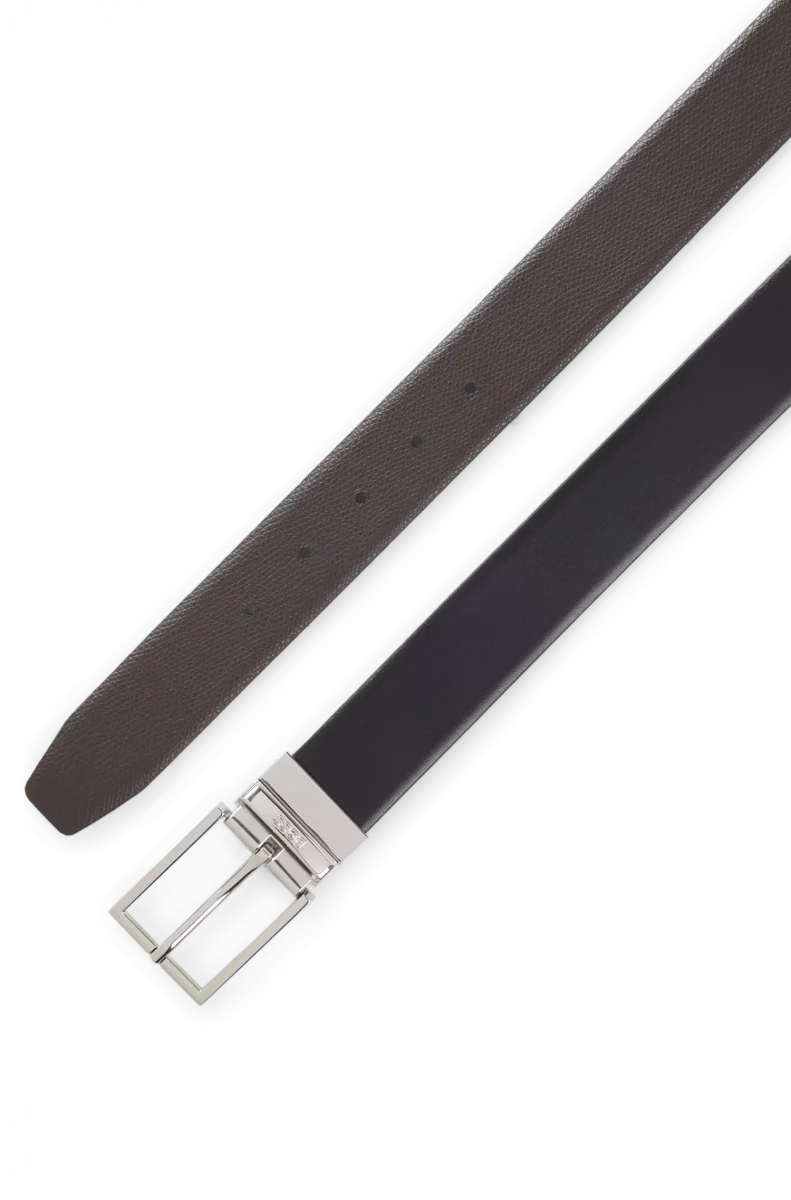 Accessoire Ceinture Reversible Ardillon Noir Fonce – Image 2