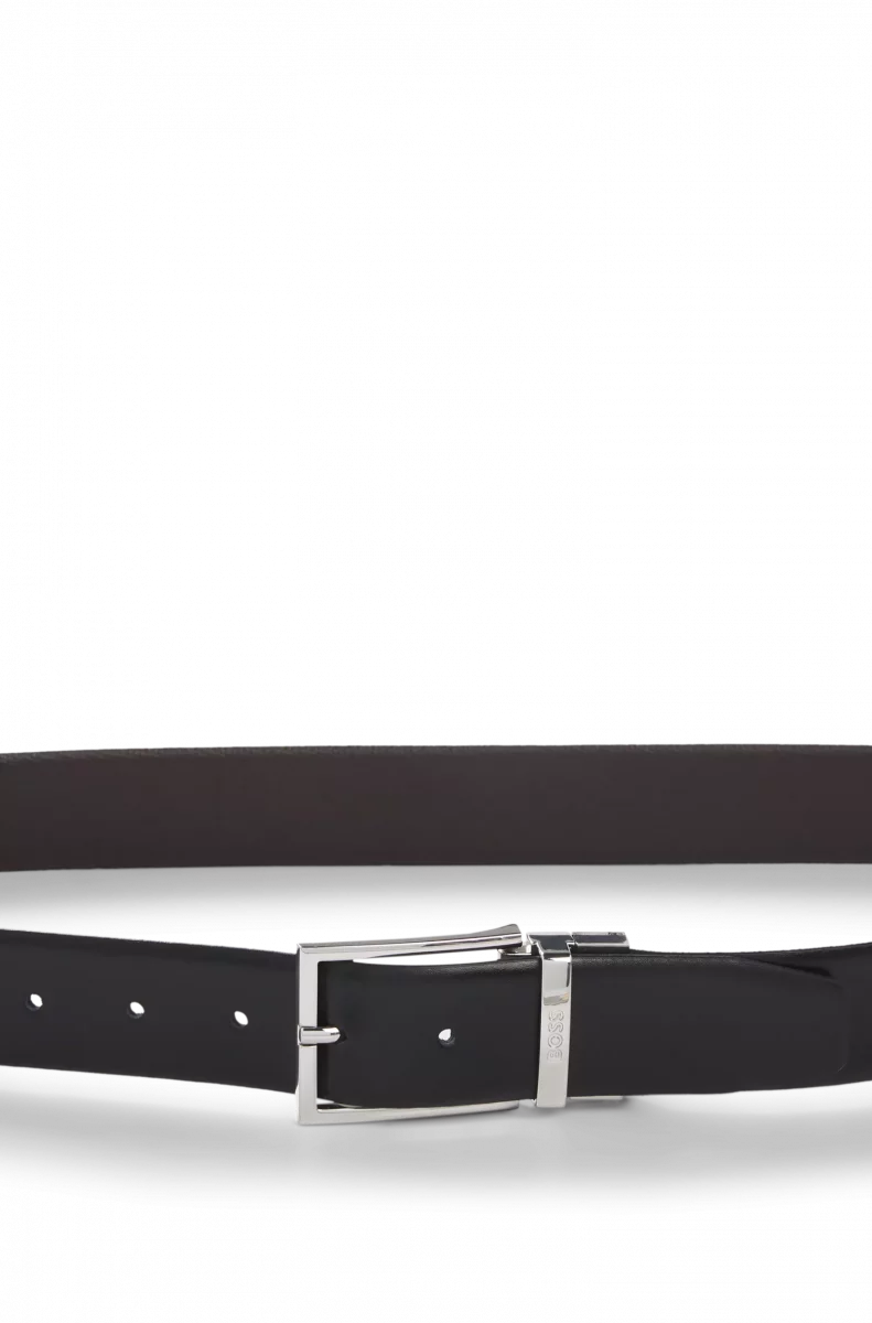 Accessoire Ceinture Reversible Ardillon Noir Fonce – Image 3