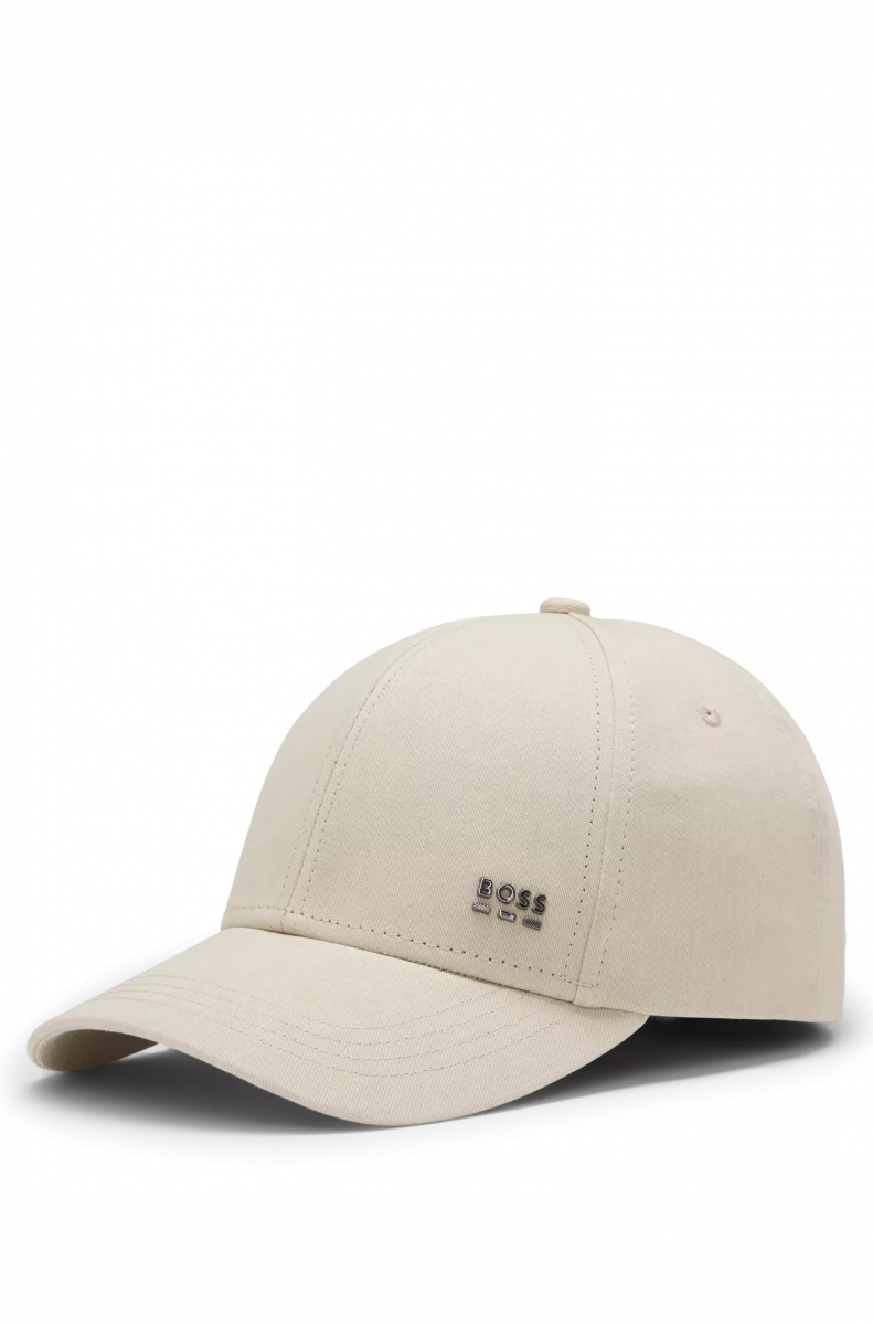Accessoire Casquette Us Logo Rubber Beige Clair – Image 2