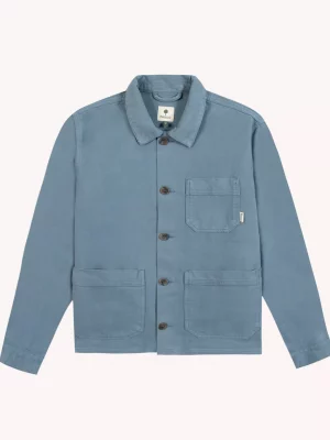 Veste Ville Veste Peintre Coton 3pp Bleu Moyen